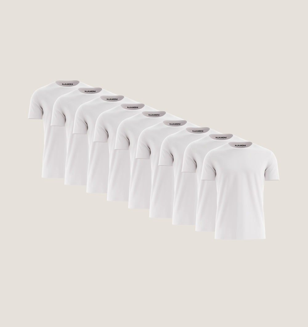 Zestaw 9 szt. | Biały