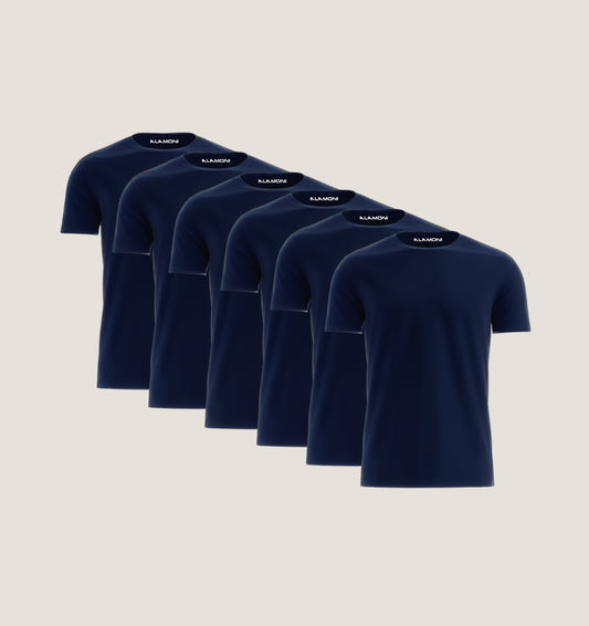 Zestaw 6 szt. | Granatowy