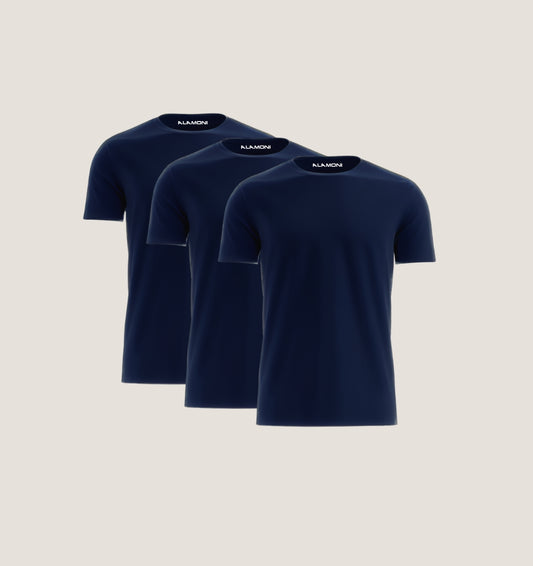 Zestaw 3 szt. | Granatowy