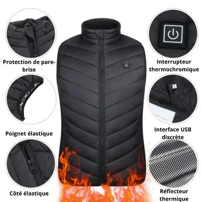 Ikone™ BodyWarmer – Gilet chauffant fin