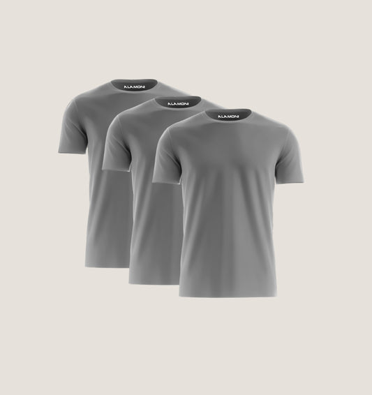 3-Pack - Grey