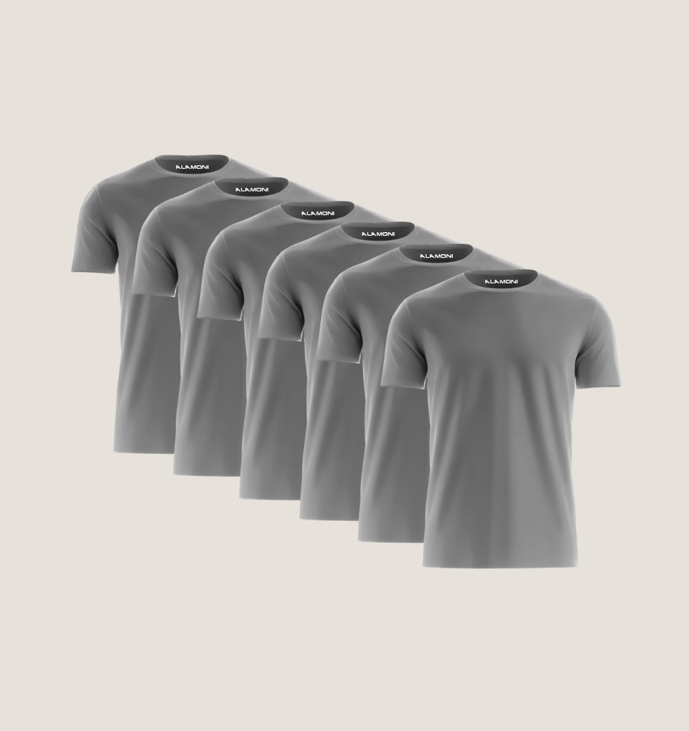 Zestaw 6 szt. | Szary