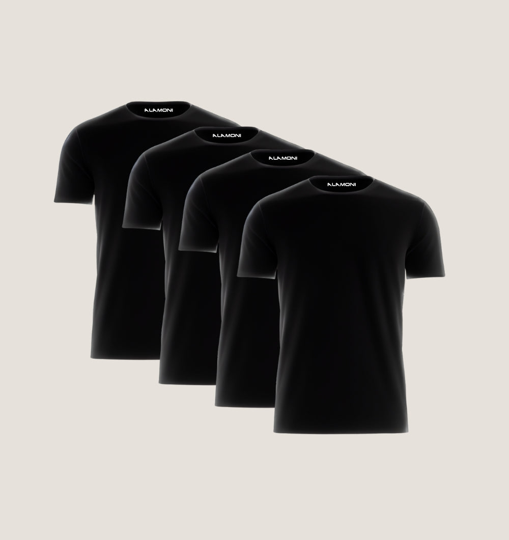 4-Pack - Black