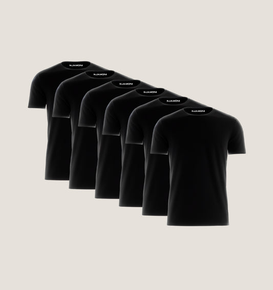 6-Pack - Black